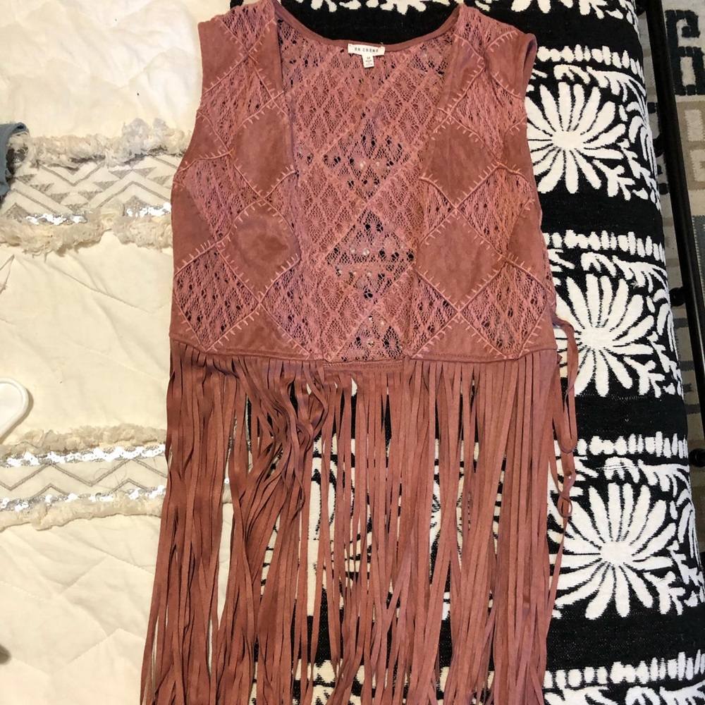 Adorable Fringe Vest